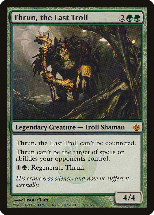 Thrun, the Last Troll - Foil