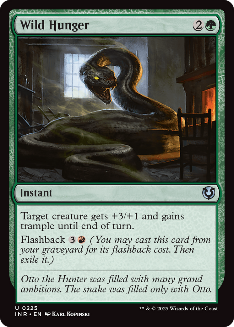 Wild Hunger - Foil