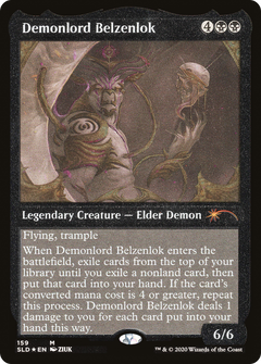 Demonlord Belzenlok (159) - Foil Etched