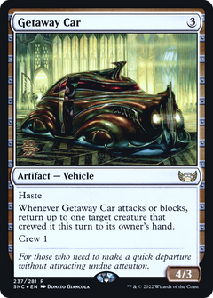 Getaway Car (237) (Prerelease) (PSNC) - Foil