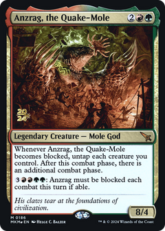 Anzrag, the Quake-Mole (0186) (Prerelease) - Foil