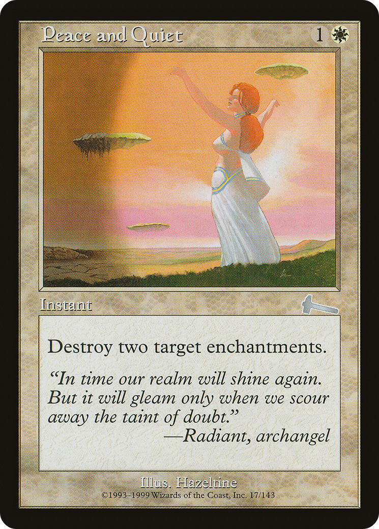 Peace and Quiet - Foil