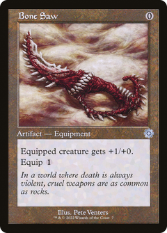 Bone Saw (007) (Retro Frame)