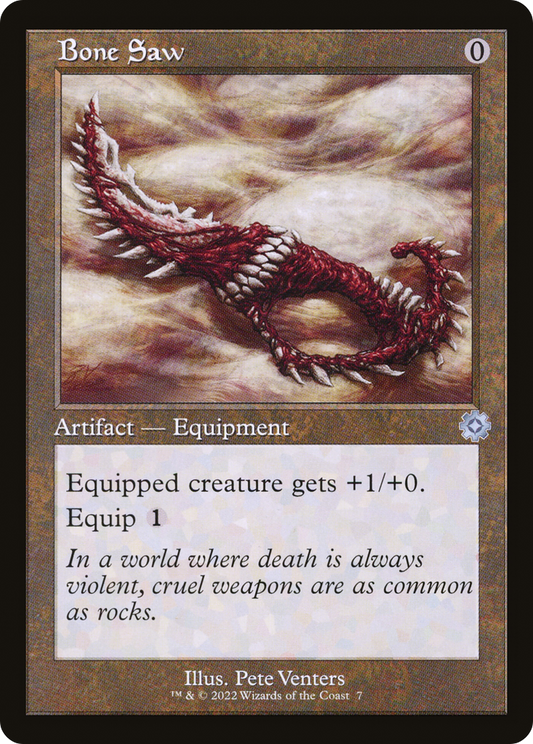 Bone Saw (007) (Retro Frame)