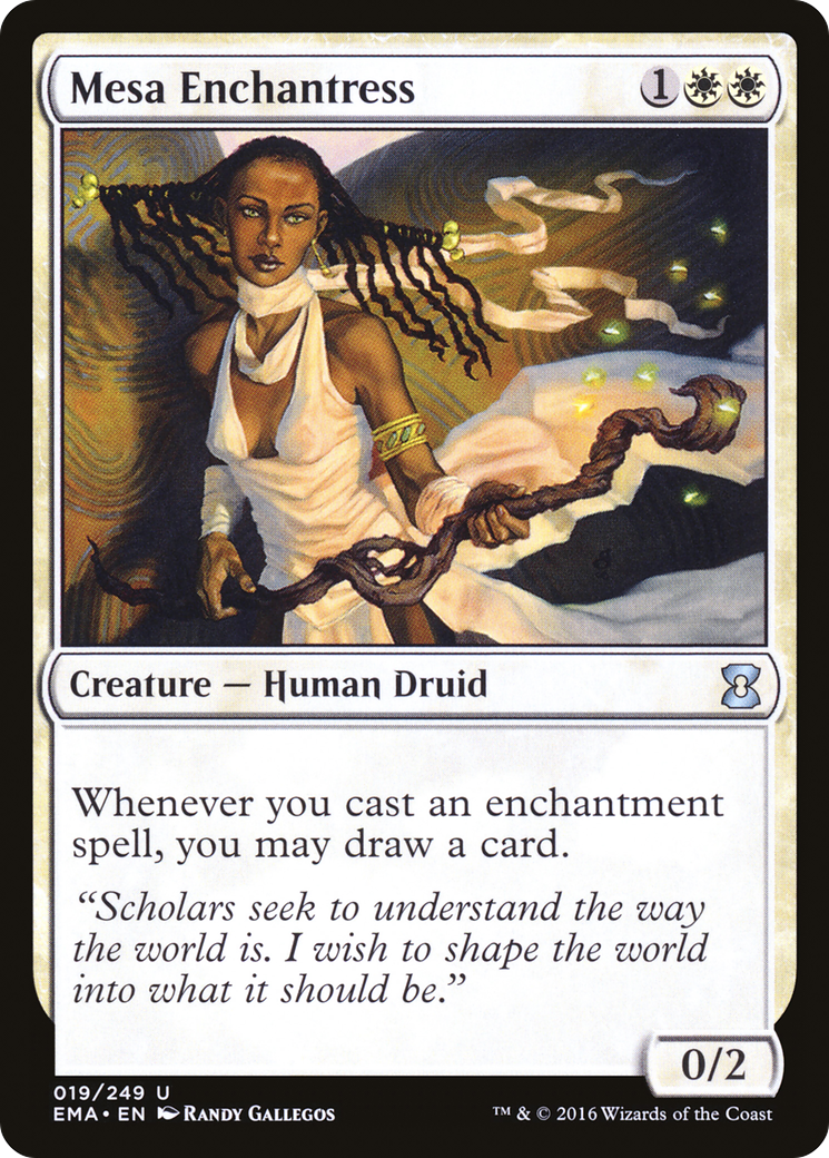 Mesa Enchantress - Foil