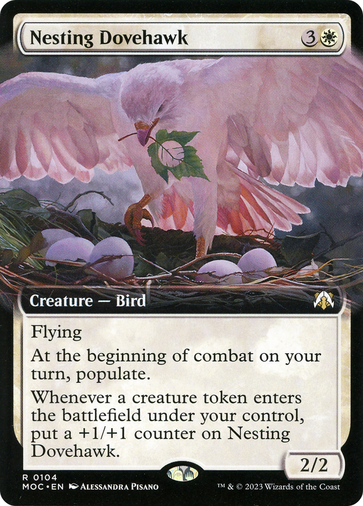 Nesting Dovehawk (0104) (Extended Art)
