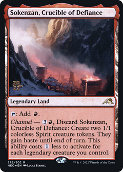 Sokenzan, Crucible of Defiance (276) (Prerelease) - Foil