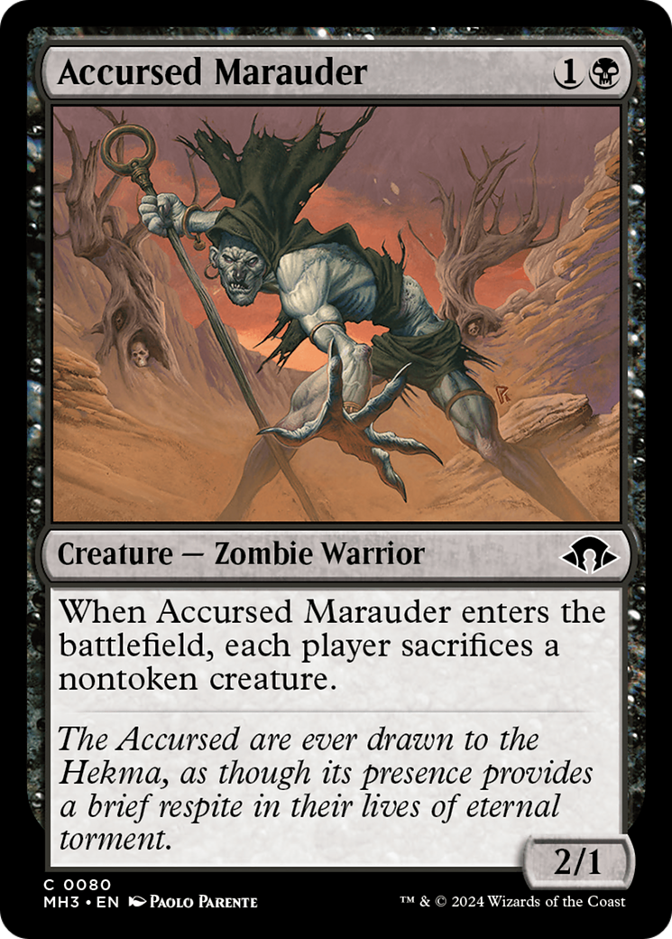 Accursed Marauder (0080) - Foil