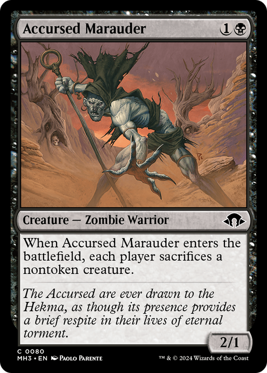 Accursed Marauder (0080) - Foil