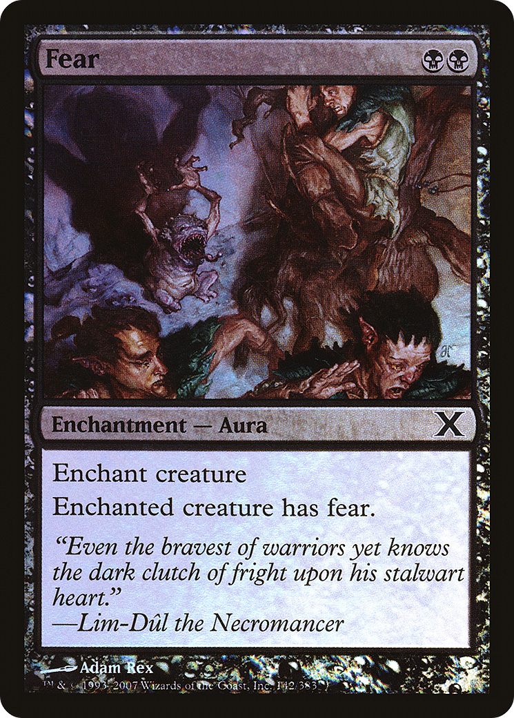 Fear - Foil
