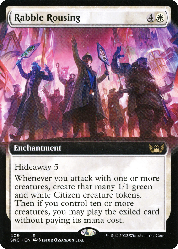 Rabble Rousing (409) (Extended Art)