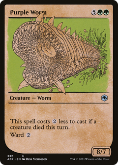 Purple Worm (332) (Showcase) - Foil