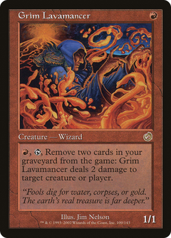 Grim Lavamancer - Foil