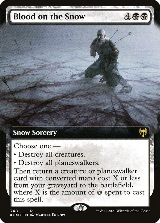 Blood on the Snow (348) (Extended Art) - Foil