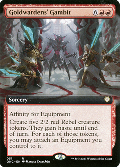 Goldwardens' Gambit (051) (Extended Art)