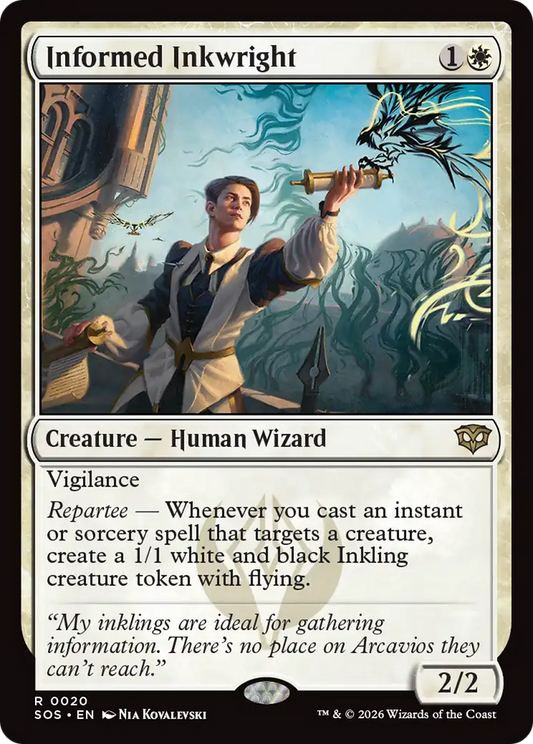 Informed Inkwright (SOS) - Foil