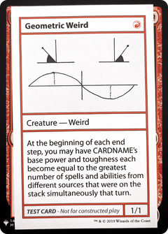 Geometric Weird