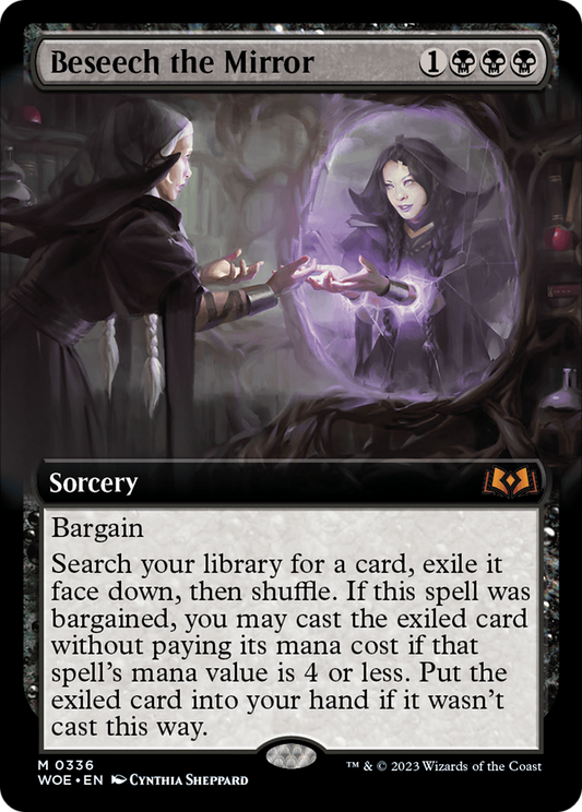 Beseech the Mirror (0336) (Extended Art) - Foil