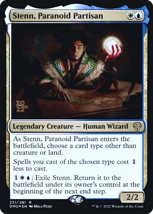 Stenn, Paranoid Partisan (221) (Prerelease) - Foil