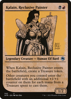 Kalain, Reclusive Painter (342) (Showcase) - Foil