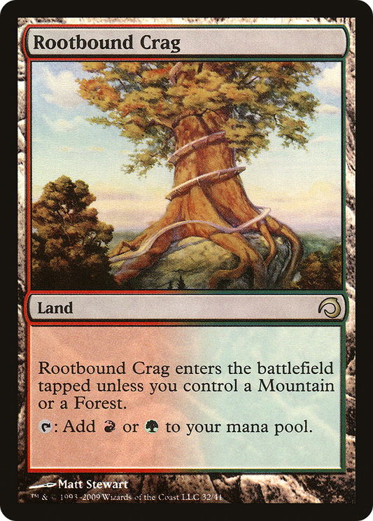 Rootbound Crag - Foil