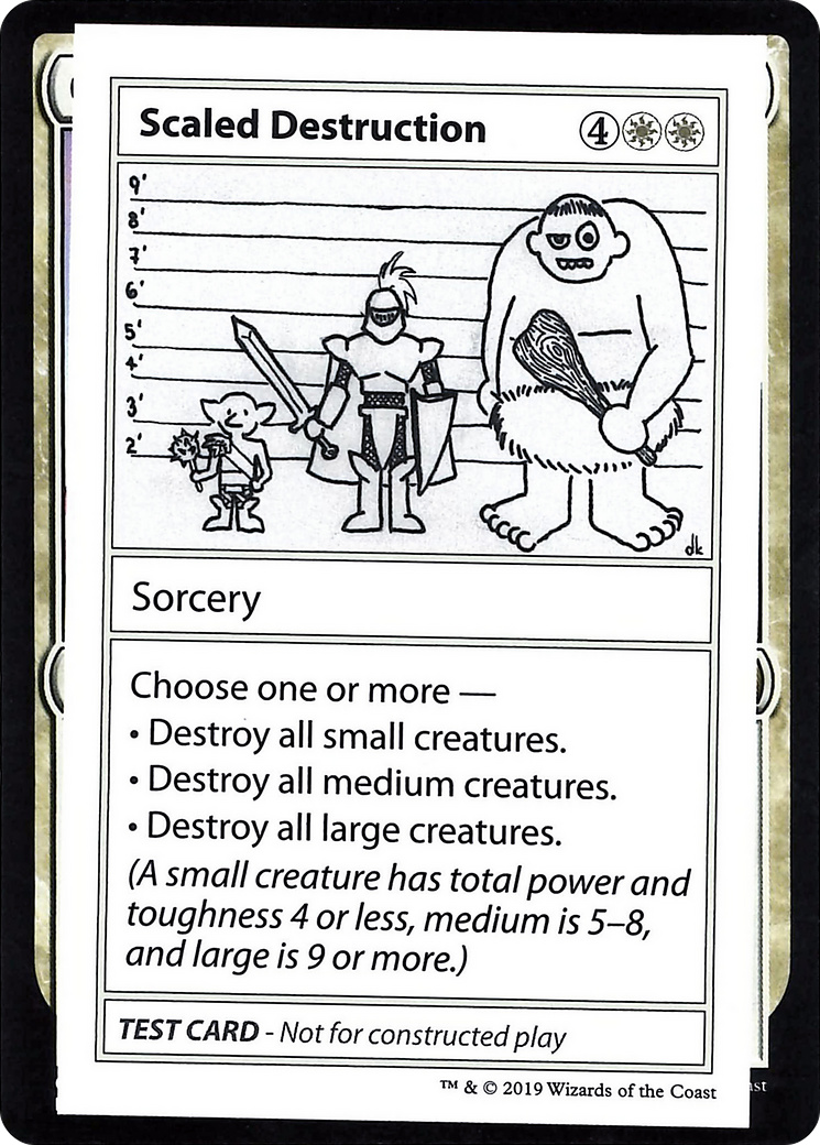 Scaled Destruction (No PW Symbol)