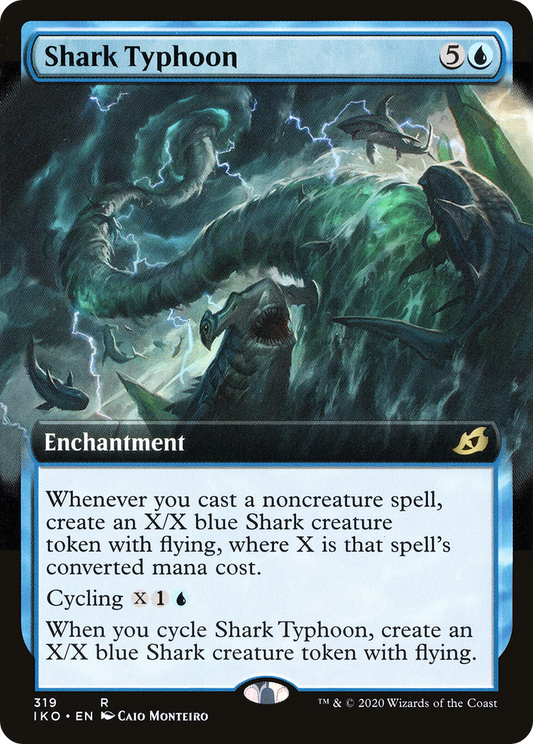 Shark Typhoon (319) (Extended Art) - Foil