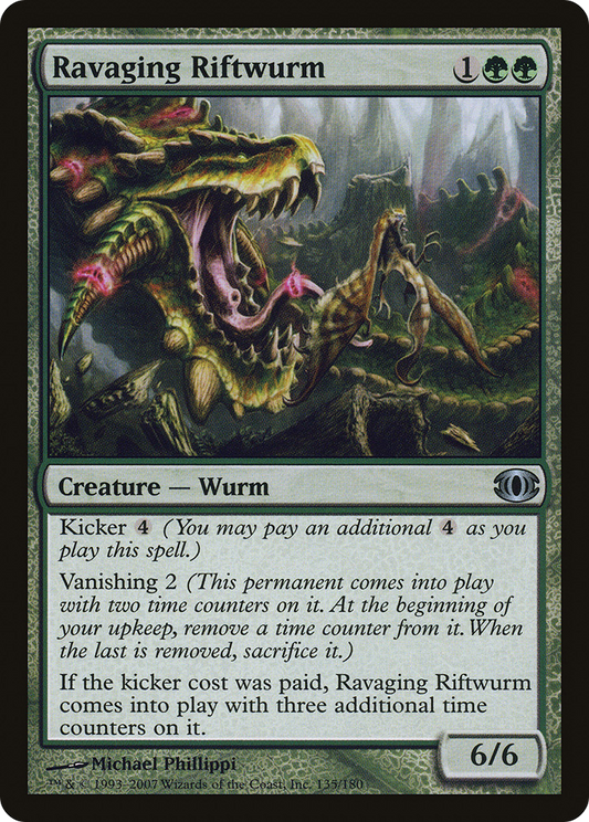 Ravaging Riftwurm - Foil