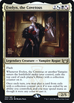 Evelyn, the Covetous (184) (Prerelease) (PSNC) - Foil