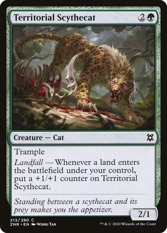 Territorial Scythecat - Foil