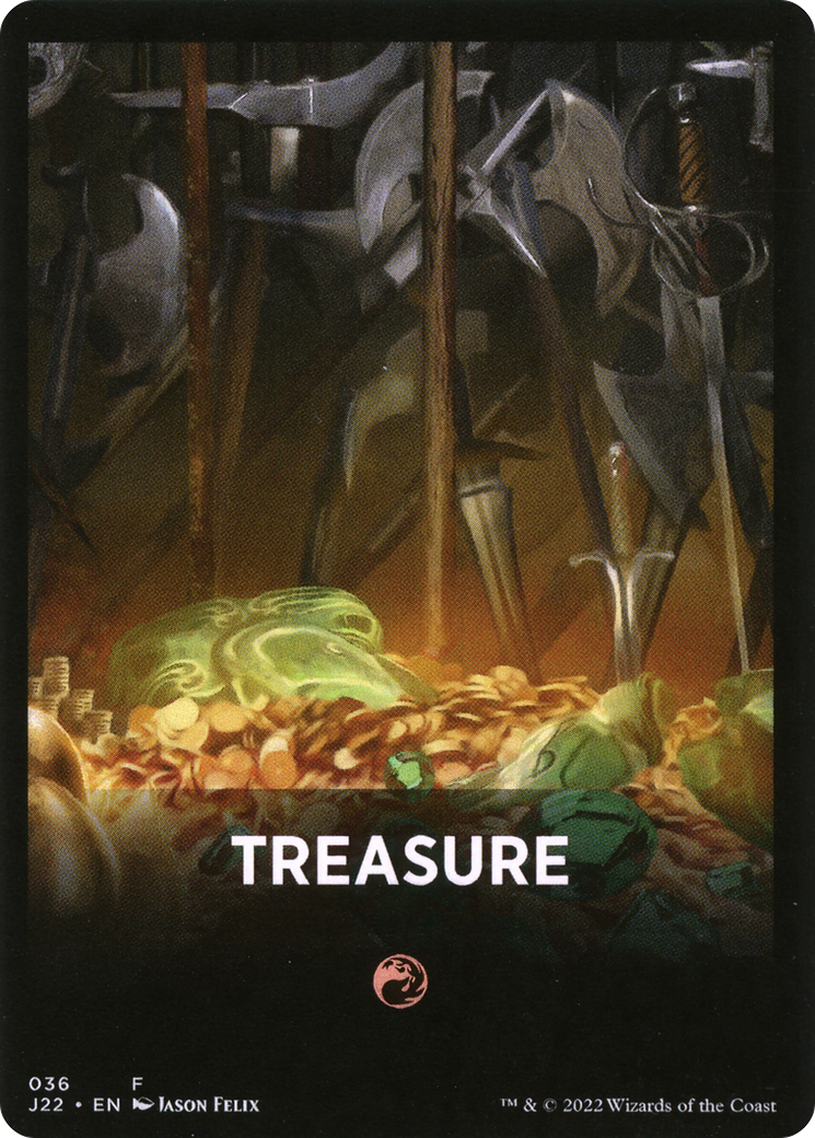 Treasure Theme Card