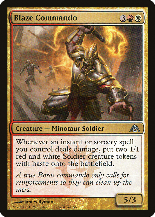 Blaze Commando - Foil