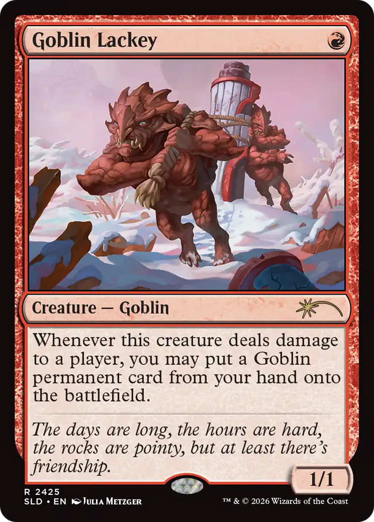 Goblin Lackey (2425) (SLD)