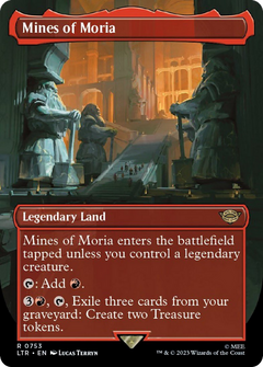 Mines of Moria (0753) (Borderless) - Surge Foil