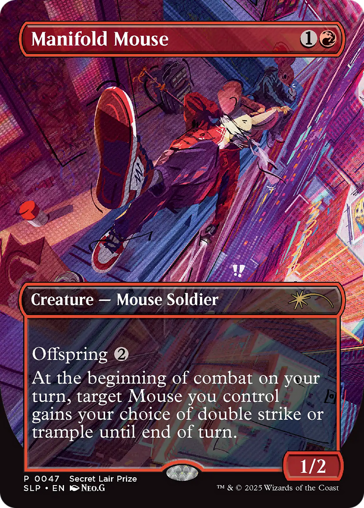 Manifold Mouse (0047) (Borderless) - Foil slp