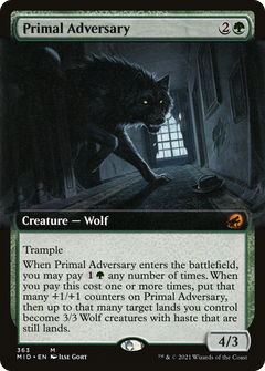 Primal Adversary (363) (Extended Art)
