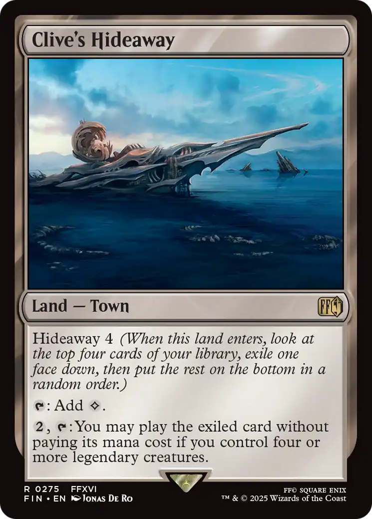 Clive's Hideaway - Foil