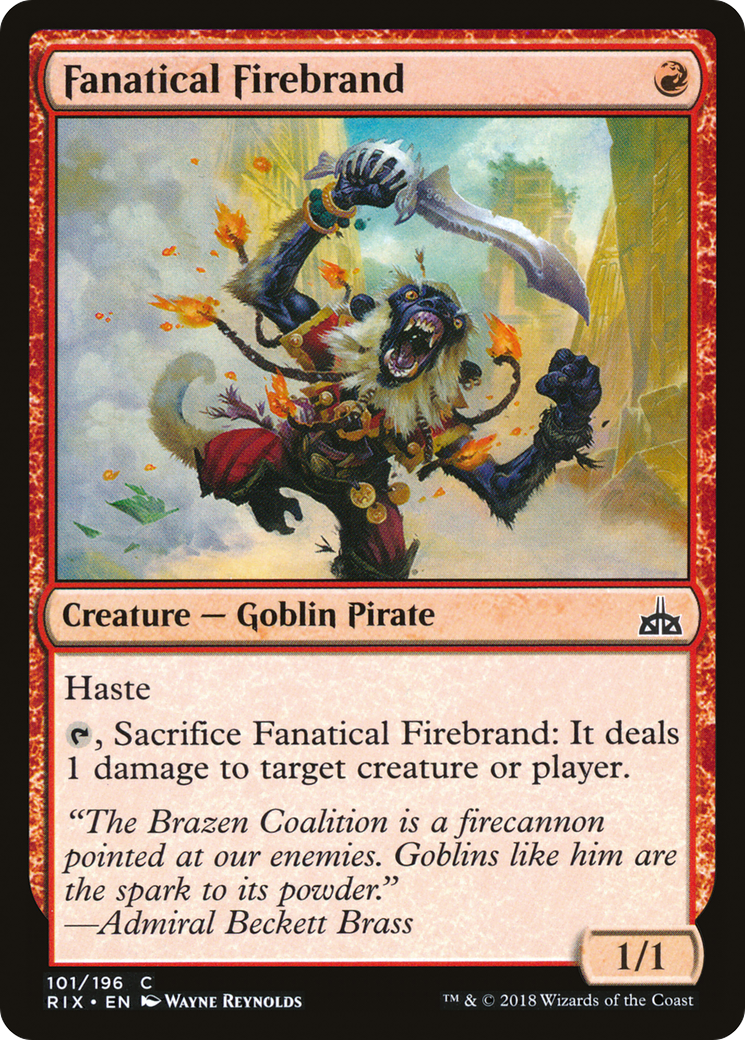 Fanatical Firebrand - Foil