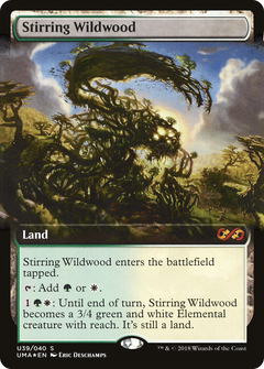 Stirring Wildwood (U39) (Extended Art) - Foil