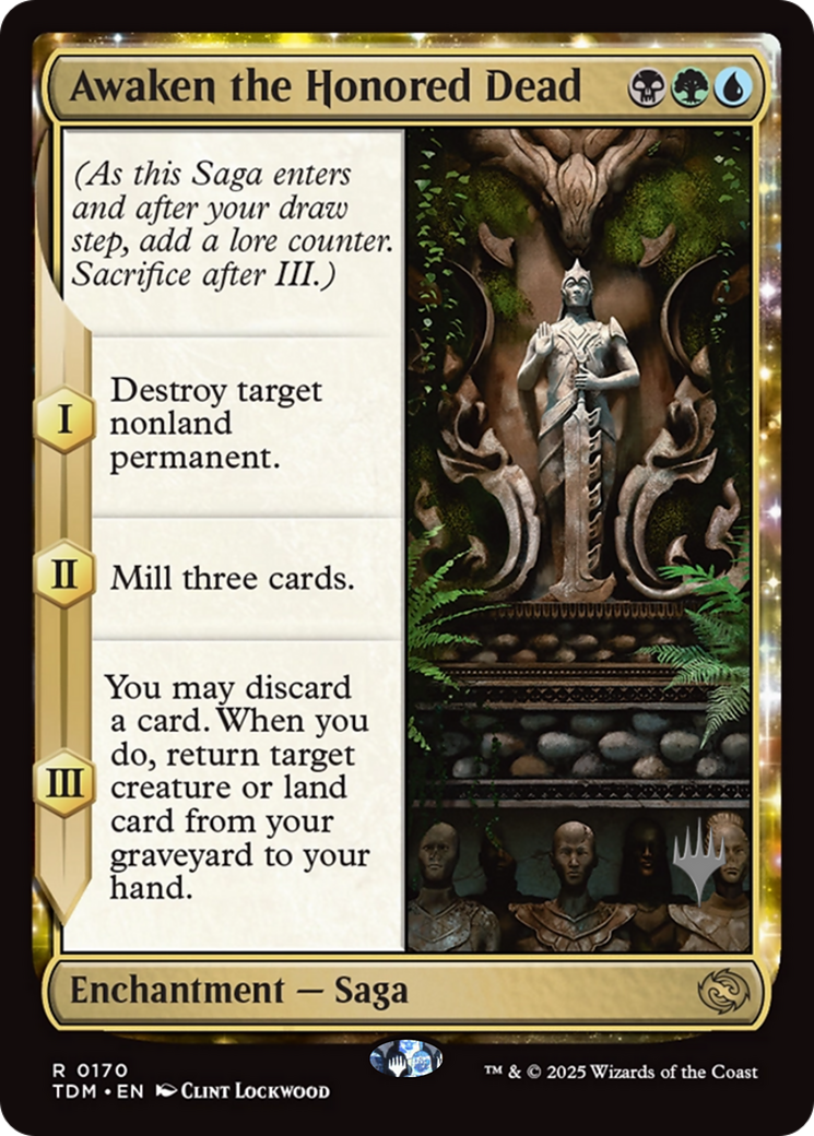 Awaken the Honored Dead (0170) (Promo Pack) (PTDM)