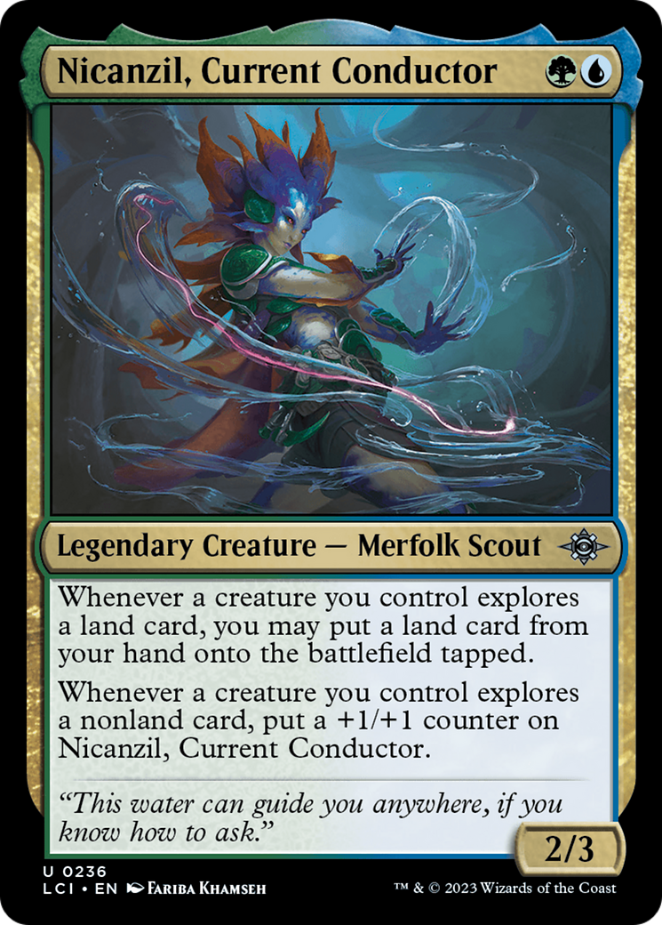 Nicanzil, Current Conductor - Foil