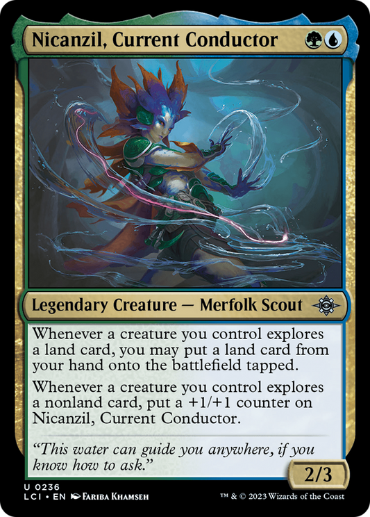 Nicanzil, Current Conductor - Foil