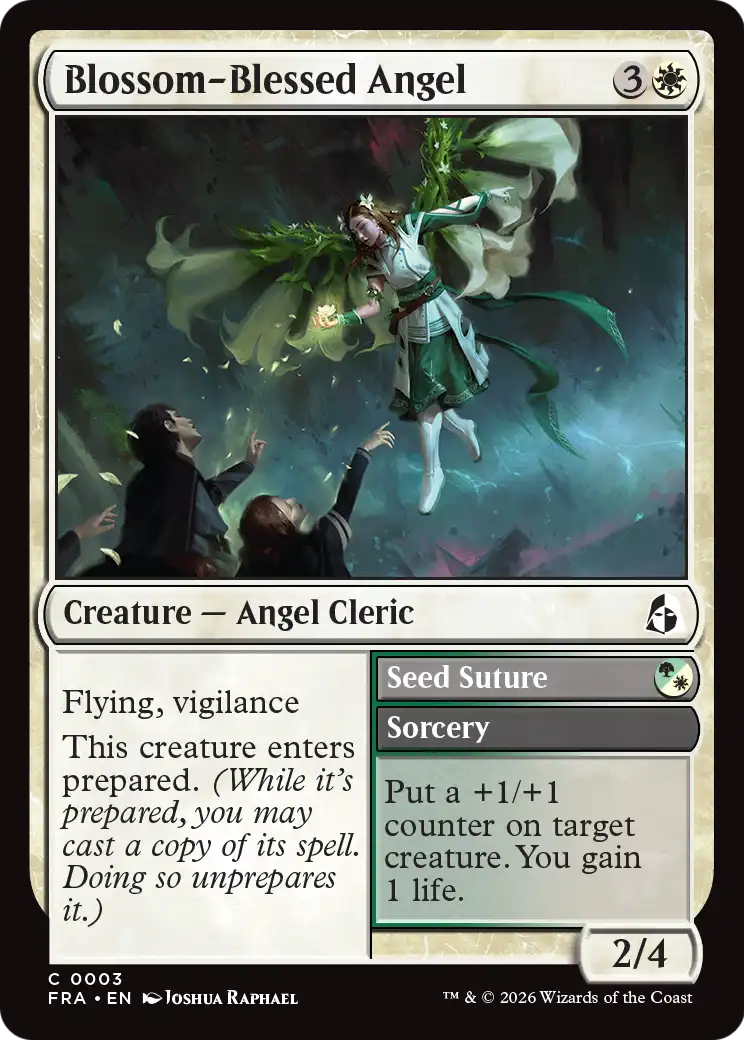Blossom-Blessed Angel // Seed Suture (FRA) - Foil