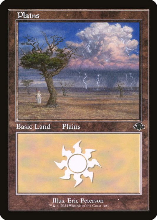 Plains (403) (Retro Frame) - Foil