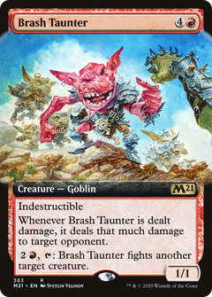 Brash Taunter (363) (Extended Art)