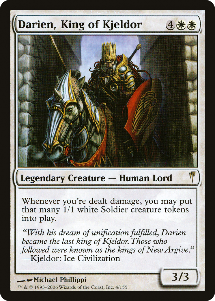 Darien, King of Kjeldor - Foil