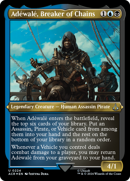 Adewale, Breaker of Chains (0224) - Foil Etched