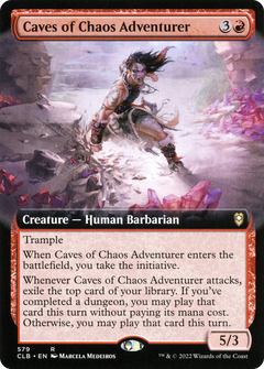 Caves of Chaos Adventurer (579) (Extended Art) - Foil