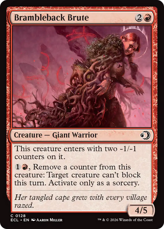 Brambleback Brute (0128) (ECL) - Foil