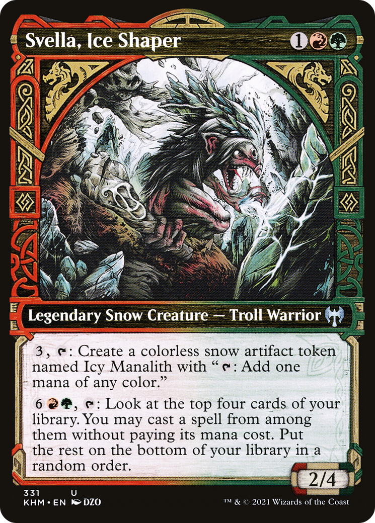 Svella, Ice Shaper (331) (Showcase)